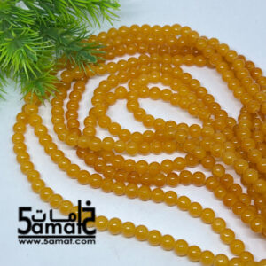 خرز مرمر دبل زجاج مقاس 6 – في حدود 140 حبه