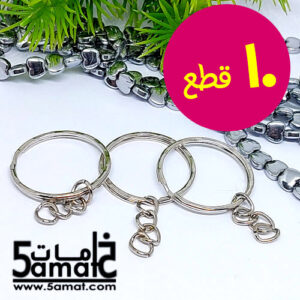 💥💲عرض التوفير 💲💥10 حلقات ميداليه معدن خفيفه فضي