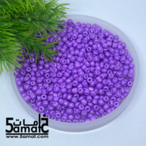 30 جرام خرز تفسيره زجاجي  4 مم – موف