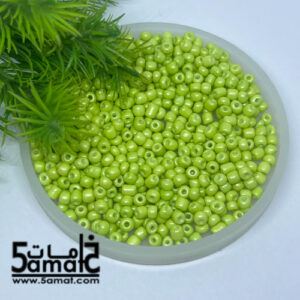 30 جرام خرز تفسيره زجاجي  4 مم- تفاحي