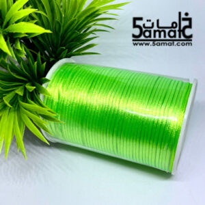 بكره كردون سميك 2 مم- 100 متر -للحظاظات – ليموني نيون