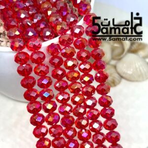 فرع كريستال مقاس 8 – أحمر بطيخي جنجاه
