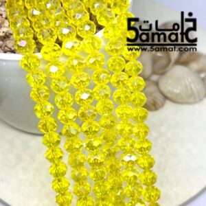 فرع كريستال مقاس 8 – أصفر جنجاه