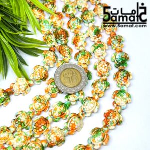 فرع حبات سلاحف ملون منقوش – الفرع في حدود  حبه 22 حبه