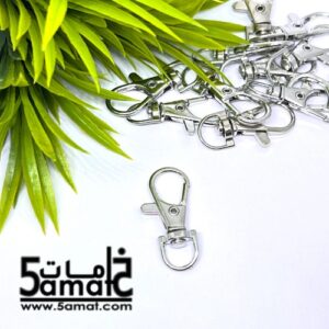 قفل كبير ليد الشنطه او لسلسله الموبايل فضي – قطعه واحده
