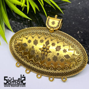دلايه كبيره بالحلقات ذهبي كود A