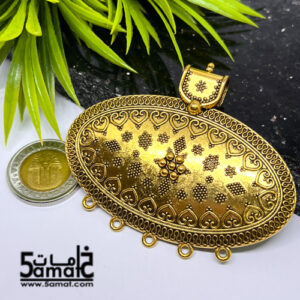 دلايه كبيره بالحلقات ذهبي كود A