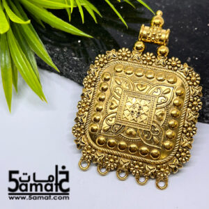 دلايه كبيره بالحلقات ذهبي كود A