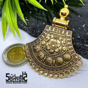 دلايه كبيره دهبي مزخرفه بحلقات