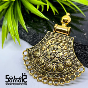 دلايه كبيره دهبي مزخرفه بحلقات