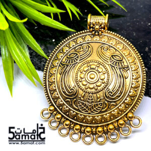 دلايه كبيره دهبي مزخرفه بحلقات