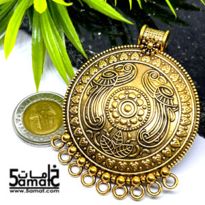 دلايه كبيره دهبي مزخرفه بحلقات