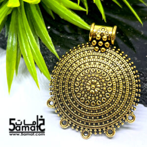 دلايه كبيره دهبي مزخرفه بحلقات