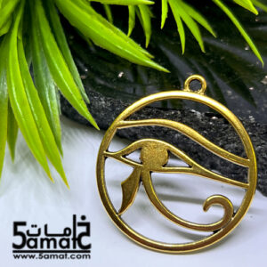 دلايه عين حورس داخل اطار ذهبي