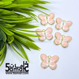 دلايه ملونه   -فراشه ملونه بيبي لبنك –  قطعه واحده