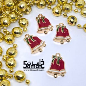 دلايه ملونه   – أجراس كريسماس-  قطعه واحده- Christmas Pendant