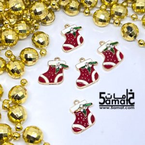 دلايه ملونه   – شراب هدايا كريسماس-  قطعه واحده – Christmas Pendant
