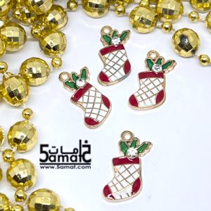 دلايه ملونه   – شراب الهدايا – موديل كريسماس-  قطعه واحده- Christmas Pendant