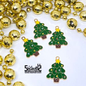 دلايه ملونه   – شجره كريسماس – موديل كريسماس-  قطعه واحده- Christmas Pendant