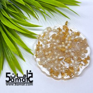 دلايه ملونه كبيره باللولي – قطعه فريده هاندميد غير متكرره – كود AG