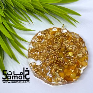 دلايه ملونه كبيره بالأحجار- الأصداف- قطعه فريده هاندميد غير متكرره- كود AD