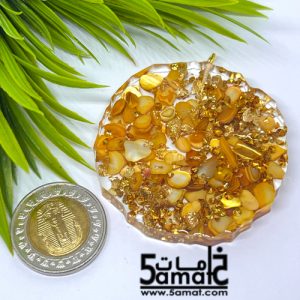 دلايه ملونه كبيره بالأحجار- الأصداف- قطعه فريده هاندميد غير متكرره- كود AD
