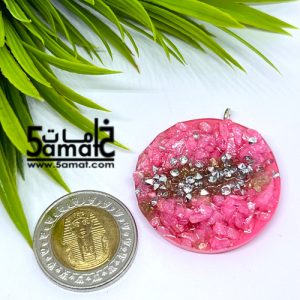 دلايه ملونه بالأحجار حجم متوسط – قطعه فريده هاندميد غير متكرره- كود AB