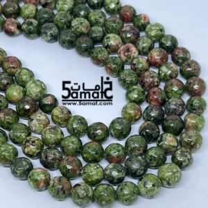 فرع عقيق  فاسيت faceted مقاس 10-  من 36 ل 38 حبه- كود S