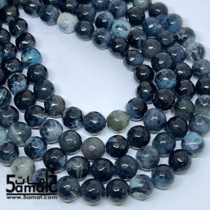 فرع عقيق  فاسيت faceted مقاس 10-  من 36 ل 38 حبه- كود S