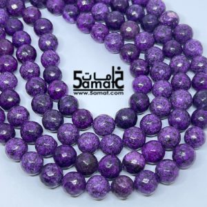 فرع عقيق  فاسيت faceted مقاس 10-  من 36 ل 38 حبه – كود S