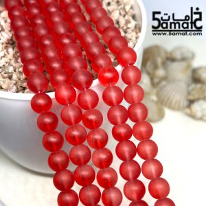 فرع خرز مرمر جيلي فروستد دبل زجاج مقاس  8 – أحمر بطيخي – في حدود 100