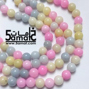 فرع عقيق ناعم أملس  مقاس 10- من 36-38 حبه