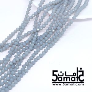 فرع كريستال مقاس 4 رمادي غائم مط