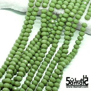 فرع كريستال مقاس 6 أخضر مط