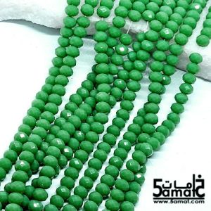 فرع كريستال مقاس 6 أخضر مط