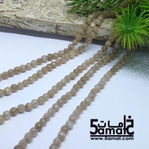 فرع عقيق فاسيت faceted مقاس 4- طول الفرع من 37ل38 سم بالتقريب