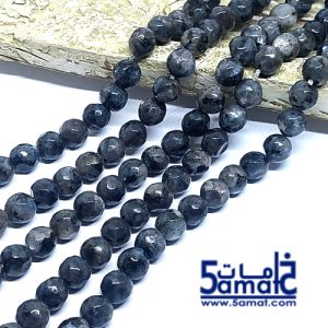 فرع عقيق فاسيت faceted  مقاس 8- من 45 ل 47 حبه