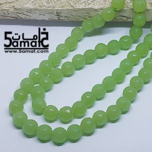 فرع عقيق فاسيت faceted  مقاس 8- من 45 ل 47 حبه- كود W