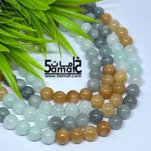فرع ميكس أفنتورين مقاس 8  – Mix Aventurine stone من 45 ل 47 حبه