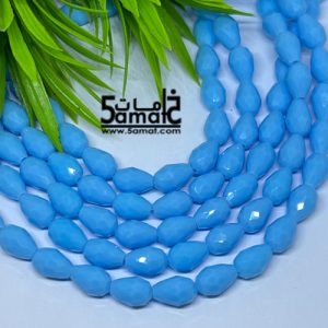 فرع كريستال كمثري  -8*11مم لبني مط
