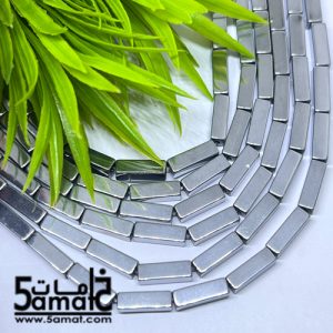 فرع هيماتايت –  مقاس 4*13مم-  فضي