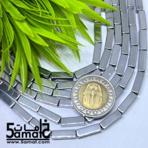 فرع هيماتايت –  مقاس 4*13مم-  فضي