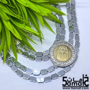 فرع هيماتايت –  مقاس 4-  فضي