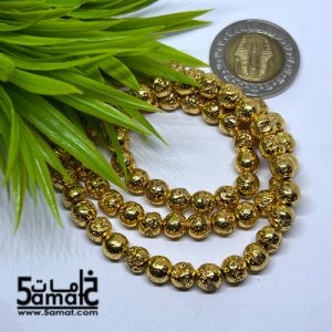 فرع لافا هيماتايت مقاس 6 ذهبي لامع