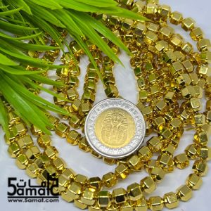 فرع هيماتايت مقاس 6 ذهبي لامع