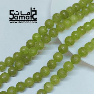 فرع  تقليد عقيق مفرد مقاس 10 مم- الفرع من 40 ل42 حبه