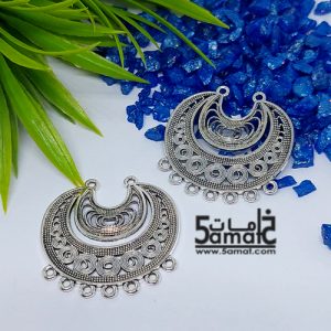 2 دلايه حلق فضي