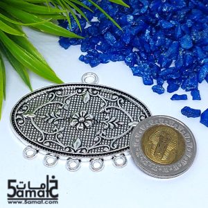 دلايه فضي بحلقات