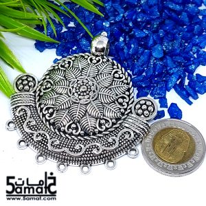 دلايه فضي بحلقات