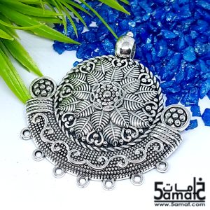 دلايه فضي بحلقات